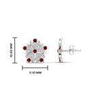 Load image into Gallery viewer, Impon Diamond Stud Earring For Daily Wear