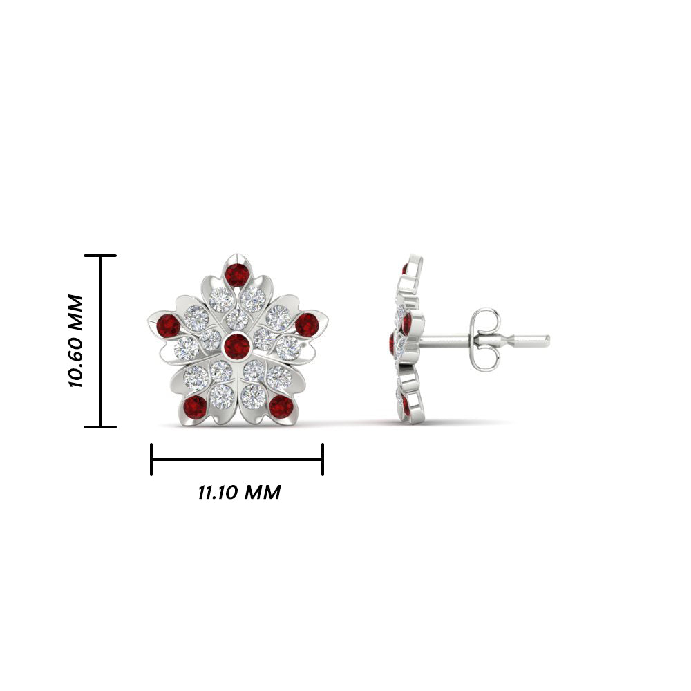 Impon Diamond Stud Earring For Daily Wear