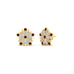 Load image into Gallery viewer, Impon Diamond Stud Earring For Daily Wear