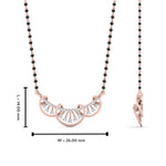 Load image into Gallery viewer, Indian Style Diamond Mangalsutra