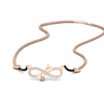 Load image into Gallery viewer, Infinity Arrows Heart Mangalsutra Chain