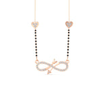 Load image into Gallery viewer, Infinity Arrows Heart Mangalsutra Chain