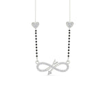 Load image into Gallery viewer, Infinity Arrows Heart Mangalsutra Chain