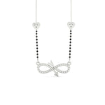 Load image into Gallery viewer, Infinity Arrows Heart Mangalsutra Chain
