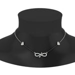Load image into Gallery viewer, Infinity Arrows Heart Mangalsutra Chain