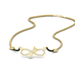 Load image into Gallery viewer, Infinity Arrows Heart Mangalsutra Chain