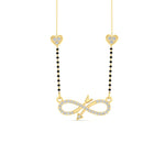 Load image into Gallery viewer, Infinity Arrows Heart Mangalsutra Chain