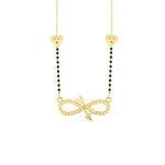 Load image into Gallery viewer, Infinity Arrows Heart Mangalsutra Chain 
