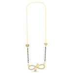 Load image into Gallery viewer, Infinity Arrows Heart Mangalsutra Chain