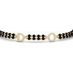 Load image into Gallery viewer, Initial Mens Diamond Mangalsutra Bracelet