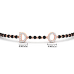 Load image into Gallery viewer, Initial Mens Diamond Mangalsutra Bracelet