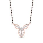 Load image into Gallery viewer, Leaf Design Diamond Mangalsutra