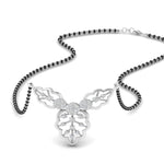 Load image into Gallery viewer, Leaf Design Diamond Mangalsutra