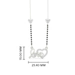 Load image into Gallery viewer, Love Heart Diamond Mangalsutra
