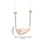 Load image into Gallery viewer, Love Heart Modern Mangalsutra