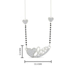 Load image into Gallery viewer, Love Heart Modern Mangalsutra