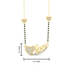 Load image into Gallery viewer, Love Heart Modern Mangalsutra