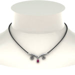 Load image into Gallery viewer, Mangalsutra Diamond Pendant Zodiac Sign