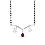 Load image into Gallery viewer, Mangalsutra Diamond Pendant Zodiac Sign