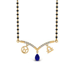 Load image into Gallery viewer, Mangalsutra Diamond Pendant Zodiac Sign