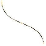 Load image into Gallery viewer, mens-single-bezel-set-diamond-mangalsutra-bracelet-in-yellow-gold-mgsmbrc11836angle3-nl-yg.jpg