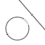 Load image into Gallery viewer, mens-single-bezel-set-ruby-mangalsutra-bracelet-in-white-gold-mgsmbrc11836grudrangle4-nl-wg.jpg