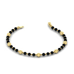 Load image into Gallery viewer, Classic Baby Nazariya Gold Beaded Bracelet (1Pc)