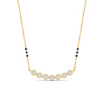 Load image into Gallery viewer, modern-bezel-delicate-3-beads-diamond-mangalsutra-in-mgs9738angle1-nl-yg.jpg?v=1782191966