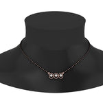 Load image into Gallery viewer, Modern Circle Diamond Mangalsutra