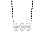 Load image into Gallery viewer, Modern Circle Diamond Mangalsutra