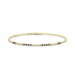 Load image into Gallery viewer, modern-mangalsutra-diamond-bracelet-in-yellow-gold-mgsbrc11660angle1-nl-yg