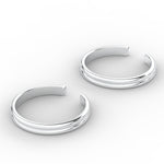 Load image into Gallery viewer, plain-design-foot-Toe-ring-in-sterlingsilver-mgs11429angle2-nl-wg