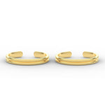 Load image into Gallery viewer, plain-design-foot-Toe-ring-in-yellow-gold-MGS11429ANGLE1-NL-YG