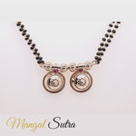 Load and play video in Gallery viewer, Vati Maharashtrian Mangalsutra With Ruby