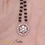 Load and play video in Gallery viewer, Round Cluster Modern Mangalsutra