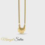 Load and play video in Gallery viewer, Christina Coin Pattern South Indian Necklace