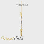 Load and play video in Gallery viewer, Infinity Arrows Heart Mangalsutra Chain