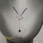 Load and play video in Gallery viewer, Double Heart Cute Mangalsutra Necklace
