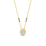 Load image into Gallery viewer, round-cluster-3-beads-modern-diamond-mangalsutra-in-yellow-gold-mgs10786angle3-nl-yg.jpg?v=1767873223