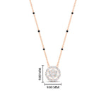 Load image into Gallery viewer, round-cluster-modern-3-spaced-out-black-beads-diamond-mangalsutra-in-rose-gold-mgs10786angle1-nl-rg-hw.jpg?v=1767873223