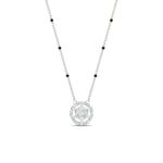 Load image into Gallery viewer, round-cluster-modern-3-spaced-out-black-beads-diamond-mangalsutra-in-white-gold-mgs10786angle1-nl-wg.jpg?v=1767873223