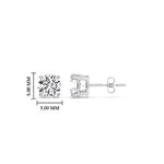 Load image into Gallery viewer, Round Natural Diamond Stud Earring