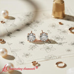 Load image into Gallery viewer, Round Natural Diamond Stud Earring