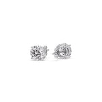 Load image into Gallery viewer, Round Natural Diamond Stud Earring