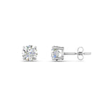 Load image into Gallery viewer, 1/2 To 2 Carat Round Diamond Stud Earring