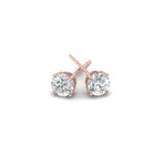 Load image into Gallery viewer, 1/2 To 2 Carat Round Diamond Stud Earring