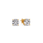 Load image into Gallery viewer, round-cut-diamond-stud-earring-2-carat-in-yellow-gold-FDEAR-10411ROANGLE1-2.00CT-NL-YG_1200x1200_6537fa12-d904-4d82-9860-9d0196a4f8ee.jpg?v=1788417130