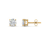 Load image into Gallery viewer, 1/2 To 2 Carat Round Diamond Stud Earring
