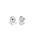 Load image into Gallery viewer, Diamond And Gold Impon Stud Earring