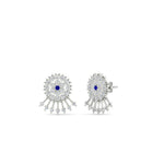 Load image into Gallery viewer, Diamond And Gold Impon Stud Earring